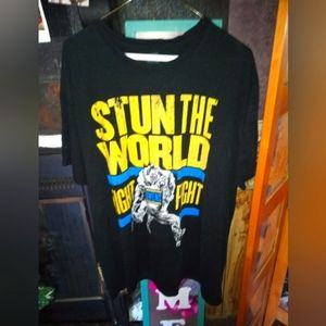 Ten  Authentic vintage tshirts ranging from s-xxl from WWE , Star Wars